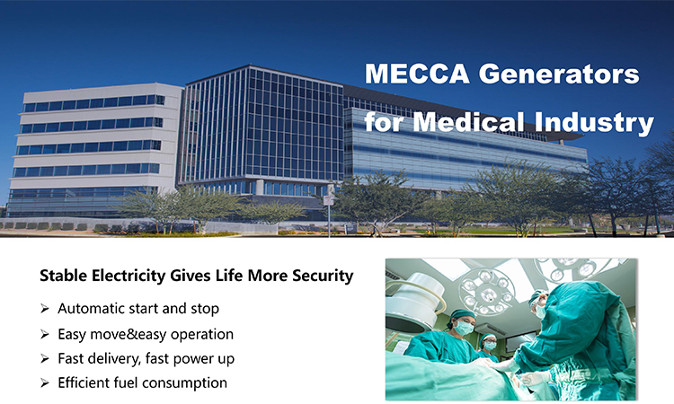 ဆေးဘက်ဆိုင်ရာစက်မှုလုပ်ငန်းများအတွက် MECCA မီးစက်