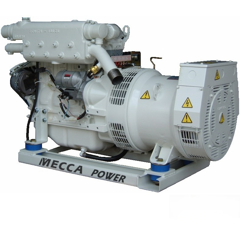 200kw-1000kw Compact Cummins Marine Generator Auxilary အင်ဂျင်